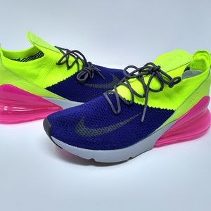 air max 270 pink and green